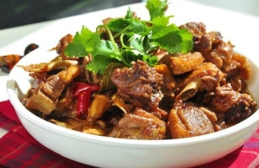 Vịt xiêm nấu giả cầy