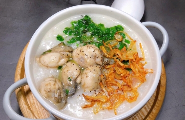 Hàu nấu cháo