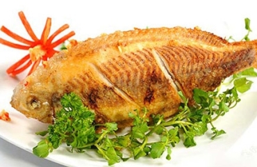 Cá diêu hồng chiên giòn