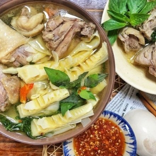 Vịt trời xáo măng