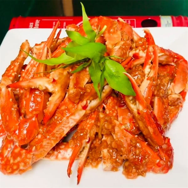 Càng ghẹ rang muối