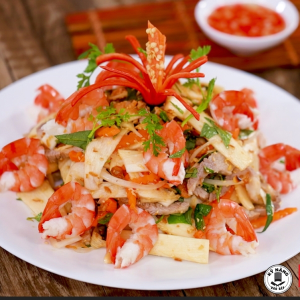 GỎI CỦ HỦ DỪA