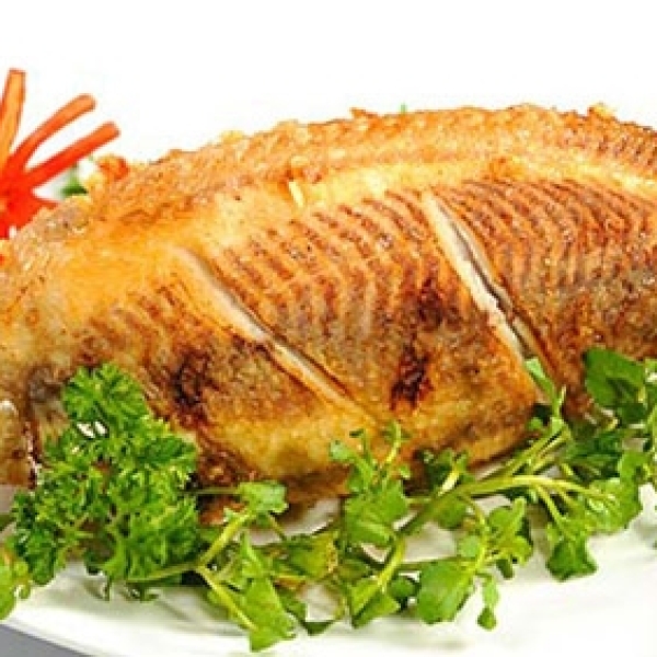Cá diêu hồng chiên giòn