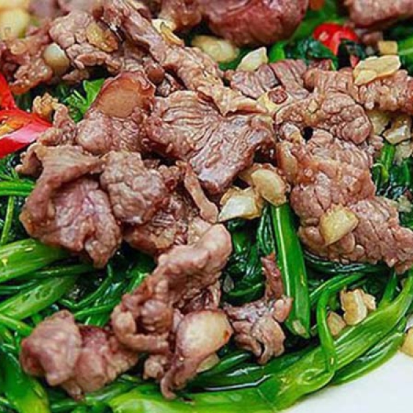 RAU MUỐNG XÀO TỎI 