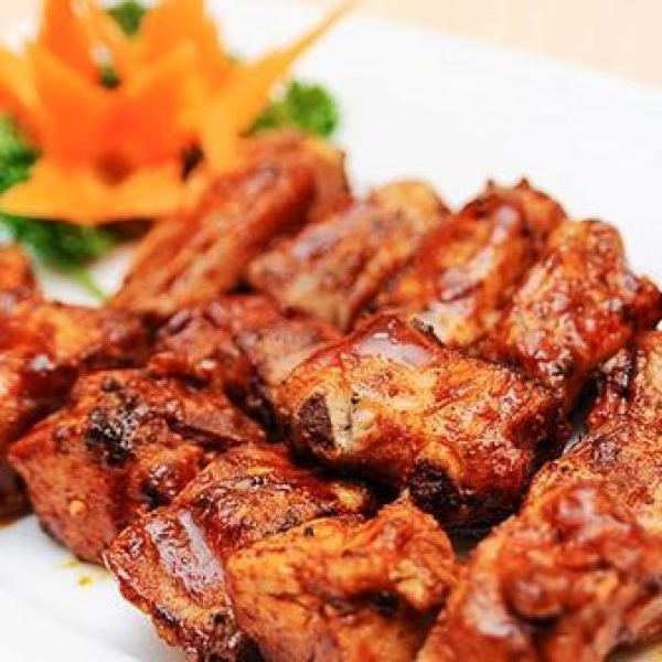 sườn dê nướng muối ớt